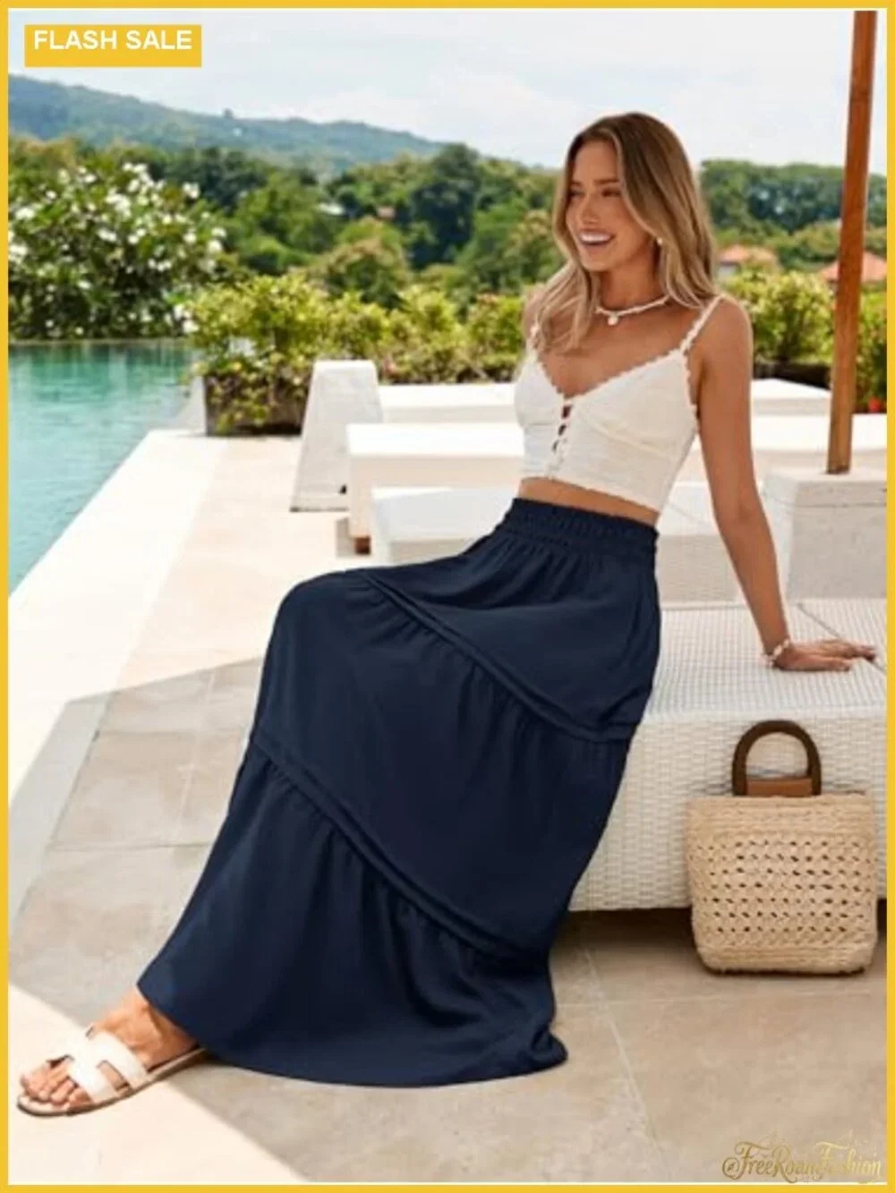 N/A flowy tiered